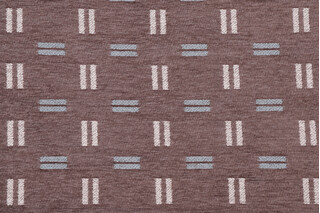 Crypton High Performance Woven Chenille Upholstery Fabric in Sky Blue/Grey