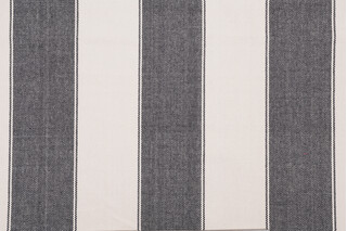 Bungalow Woven Upholstery Fabric in Blackbird