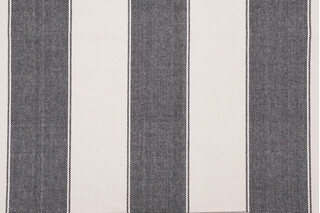 Bungalow Woven Upholstery Fabric in Blackbird