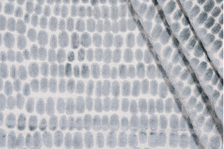 Trevi Fabrics River Stones Velvet Upholstery Fabric in Spa 