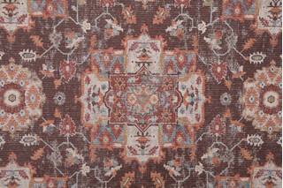 Mill Creek Amici Chenille Tapestry Upholstery Fabric in Coco 