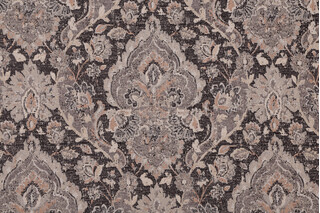 Mill Creek Servo Chenille Tapestry Upholstery Fabric in Coal 