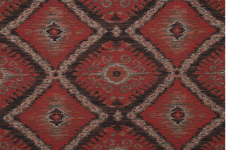 Mill Creek Indio Latex Backed Upholstery Fabric in Ruby 