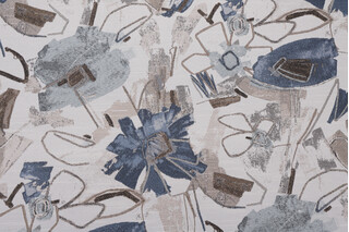 Mill Creek Delightful Tapestry Upholstery Fabric in Azure 