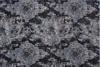 Mill Creek Jackson Hole Latex Backed Chenille Upholstery Fabric in Sapphire 