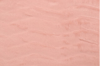 PK Lifestyles Lush Chevron Faux Fur Decorator Fabric in Blush