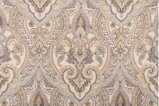 Covington Tinsley Printed Linen Blend Drapery Fabric in 107-Vintage