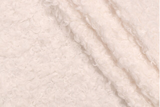 PK Lifestyles Curly Whirly Decorator Fabric in Marshmallow