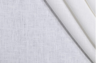 Lino Textiles Nevada-57 Inch Woven Linen Drapery Fabric in Ivory