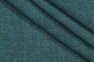 P Kaufmann Tweed Performance Woven Chenille Upholstery Fabric in Peacock