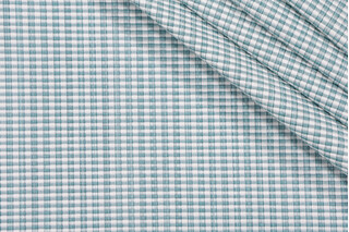 Scalamandre Magpie Woven Upholstery Fabric in Teal