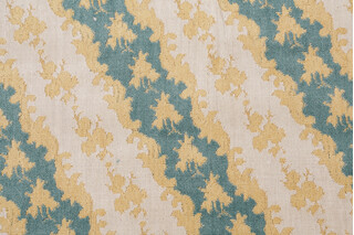 Scalamandre Woven Heavy-Weight Groispoint Wool Blend Upholstery Fabric in Teal