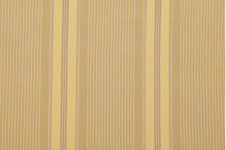 Grey Watkins Malabar Stripe Silk Decorator Fabric in Marigold