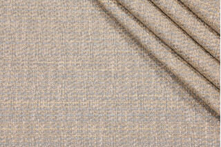 Scalamandre Beaumont Woven Upholstery Fabric in Champagne Aqua