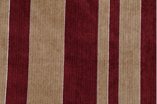 Fonthill Pedra Woven Chenille Upholstery Fabric in Burgundy/Bronze