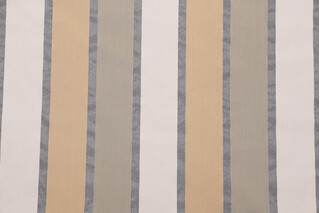 Fonthill Vivaldi Sheer Silk Drapery Fabric in Taupe