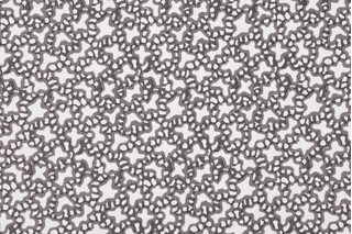 Fonthill Aix Cotton Printed Drapery Fabric in Charcoal