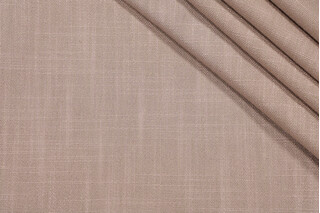 Scalamandre Flax Woven Linen Upholstery Fabric in Cork