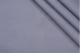 Scalamandre Backed Suede Decorator Fabric in Slate Blue