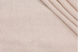 P Kaufmann Easy Does It Woven Linen Upholstery Fabric in Oatmeal