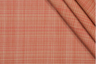 Bella Dura Grasscloth Woven Polyolefin Outdoor Fabric in Sunset
