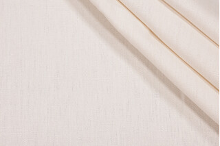 P Kaufmann Kalahari Woven Linen Upholstery Fabric in Antique White