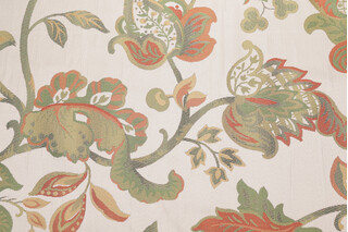 Audrey Tapestry Upholstery Fabric in Spice
