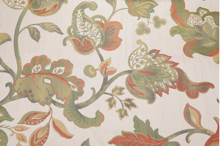Audrey Tapestry Upholstery Fabric in Spice