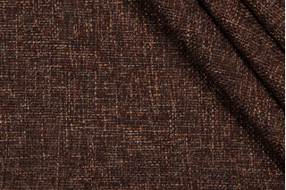 Scalamandre Colbert Woven Upholstery Fabric in Chocolate Brown