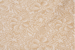 Scalamandre Mangrove Chenille Damask Upholstery Fabric in Desert