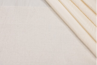 Fonthill Melisande Sheer Drapery Fabric in Ivory Mist