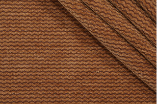 Scalamandre Yakamoz Woven Chenille Upholstery Fabric in Caramel