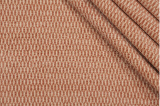 Fonthill Ridgway Chenille Upholstery Fabric in Terracotta