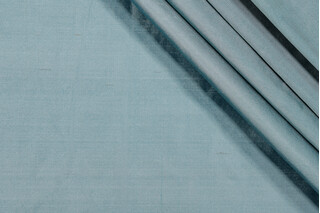 Tikka Backed Silk Decorator Fabric in Mermaid