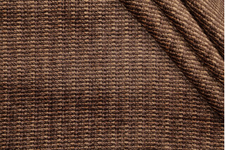 Scalamandre Woven Chenille Upholstery Fabric in Coffee 