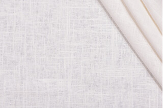 Swavelle/Mill Creek Old Country Linen Decorator Fabric in Snow 