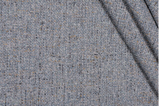 Swavelle/Mill Creek Social Light Latex Backed Woven Chenille Upholstery Fabric in Slate 