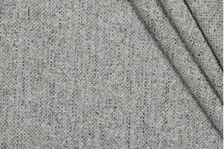 Swavelle/Mill Creek Social Light Latex Backed Woven Chenille Upholstery Fabric in Aloe 