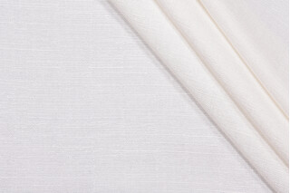 Swavelle/Mill Creek Cunningham Woven Decorator Fabric in Snow 