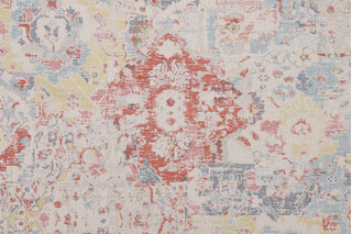 Swavelle/Mill Creek Alcan Chenille Tapestry Upholstery Fabric in Apricot 