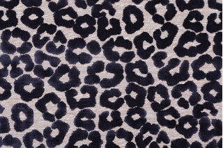 TFA Fat Cat Latex Backed Velvet Upholstery Fabric in Navy 