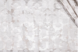 TFA Limited Addiction Printed Jacquard Drapery Fabric in Pearl 
