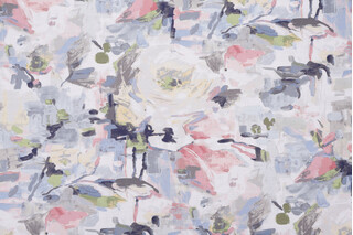 Swavelle/Mill Creek Rezzori-Madden Printed Cotton Drapery Fabric in English Garden 