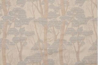 Fairgrove Damask Decorator Fabric in Linen