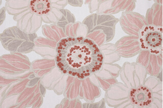 Magnolia Home Verona Printed Cotton Drapery Fabric in Blossom