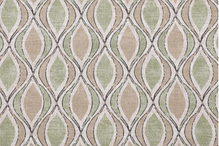 Magnolia Home Joy Printed Cotton Drapery Fabric in Pear