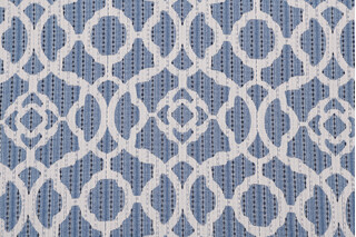 Jennifer Adams Samson Woven Upholstery Fabric in 526-Batik Blue for Covington