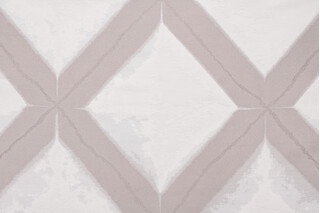 Scalamandre Cosmic Ray Damask Decorator Fabric in Starlight