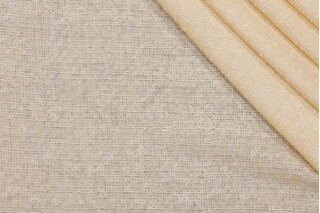 Scalamandre Chillingham Sheer Drapery Fabric in Creme Brulee