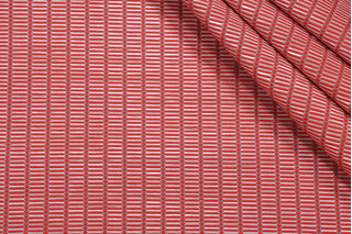 Scalamandre Capraria Damask Decorator Fabric in Lipstick